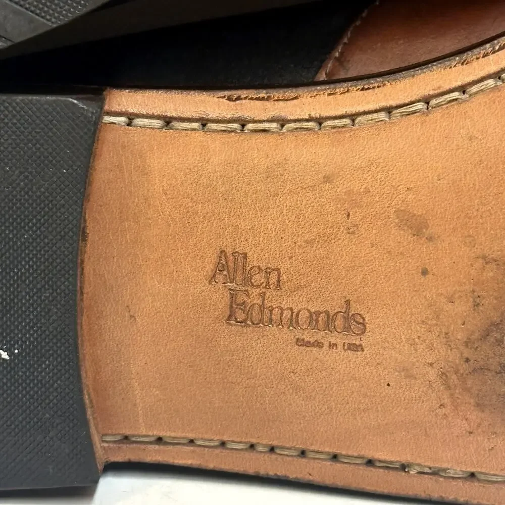 VGUC Rancourt & Co. x Allen Edmonds Townsend Nubuck Strap Penny Loafers USA 11 D